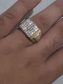 Men's 9ct rolex ring