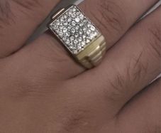 Men's 9ct rolex ring