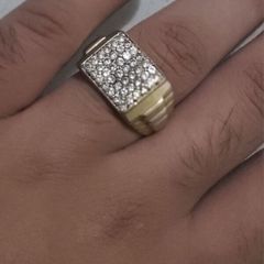 Men's 9ct rolex ring