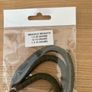3 assorted  sized wriggle weights for salmon & trout fishingwriggle weights for salmon and trout fishing Image 2