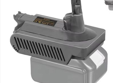 Battery Adapter for Makita 18V Li-Ion Battery Convert to for Dyson V10 Vacuum Cleaner MT18V10