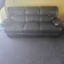 Leather Couch 2 Recliners Image 2