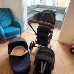 Cybex Priam Platinum Rose Gold 3in1 Travel System. Professionally Cleaned