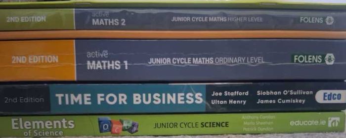 Junior Cycle Textbooks In Customisable Bundles For Cheap!!!