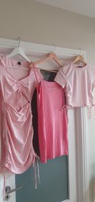 SHEIN Pretty in Prink Trio Sz S (Fit 8UK) - All 3 for 10 euro