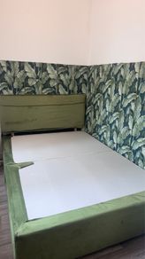 double bed base & headboard
