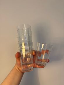 Glass cup x6 (copo americano)