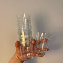 Glass cup x6 (copo americano)
