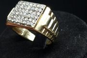 Vintage 9ct Gold Mens Signet Ring, London Hallmarked, Size 65
