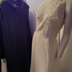 Vintage Unworn Sequinned/ Beaded Midi Dress