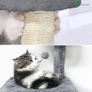 138cm Cat Tree Climbing Tower Kitty Scratching Post Grey Image 5