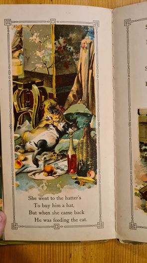 Children's Books. 1x Old Mother Hubbard. 2 X The Gingerbread Man. 3x The Childs Garden Of Verse. By Robert Louis Stevenson Illustrated.