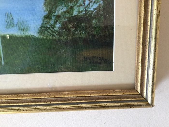 Art - Oil on Board ( B. V. Mc Ardle)