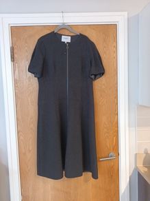 L. K. Bennett Black  Dress. S. 16.  B.N.W.T