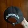 Dsquared2 Embroidered Cargo Black/White Baseball Cap One Size Image 2