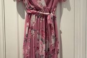 Pink Floral Dress BNWT
