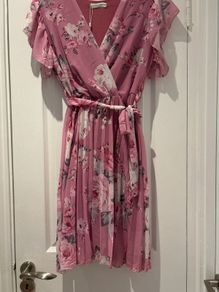 Pink Floral Dress BNWT
