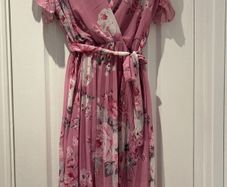 Pink Floral Dress BNWT