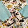 unique hoodie - pugs and donuts - size 12-14y Image 5
