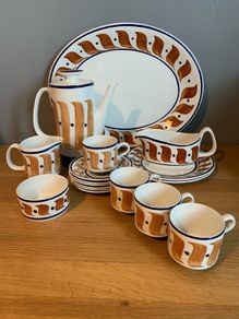 Arklow Pottery (Jff design) dinner & coffee pieces 1963
