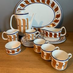 Arklow Pottery (Jff design) dinner & coffee pieces 1963