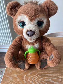 FurReal Friends Cubby The Curious Bear Interactive Plush Toy