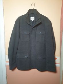 mens stanley adams Charcoal 4 pocket winter coat Size XL chest 46-48 inch