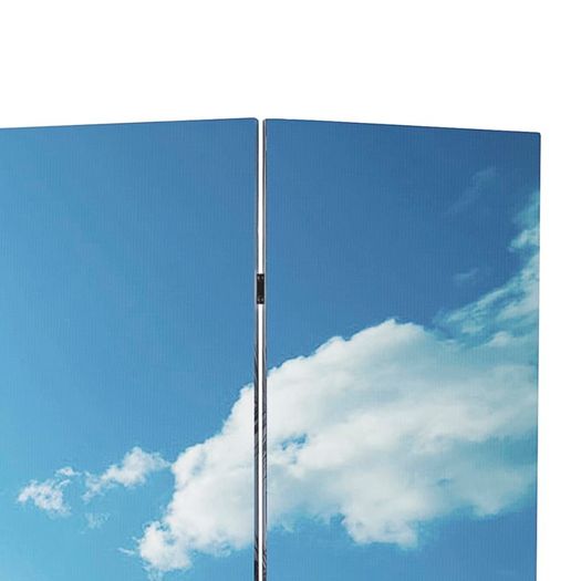 Folding Room Divider 160x170 cm Beach