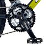 18" Coyote Wyoming Gents Alloy FS Disc, 27 Speed, Matt Black Image 6