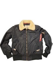Alpha Industries Dark Blue Bomber Jacket