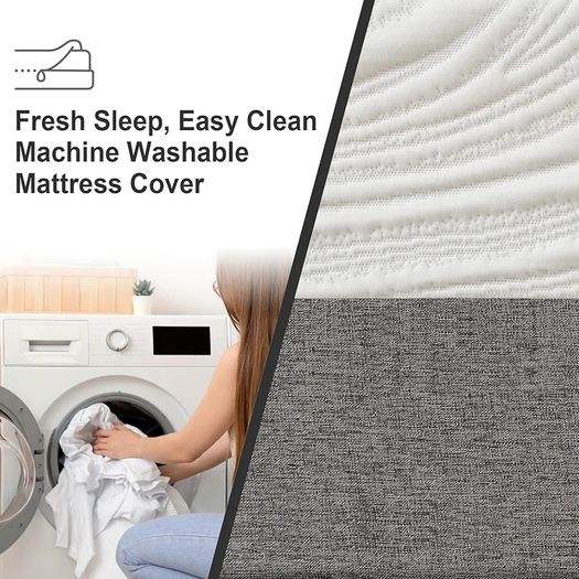 Small Double Mattress, Memory Foam Mattress, Medium Firm, Breathable Knitted, Soft and Skin Friendly Cloth, Mattresses in a box (120x190x20cm