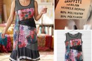 vintage French s'quise Paris rare abstract dress y2k festival designer cool
