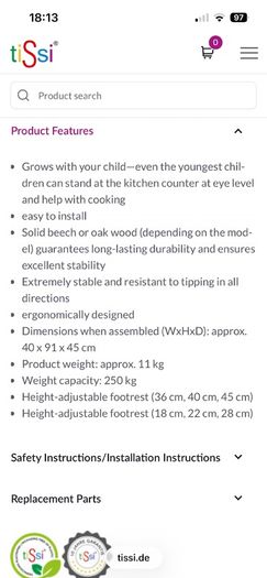 Kids Adjustable Tower Stand