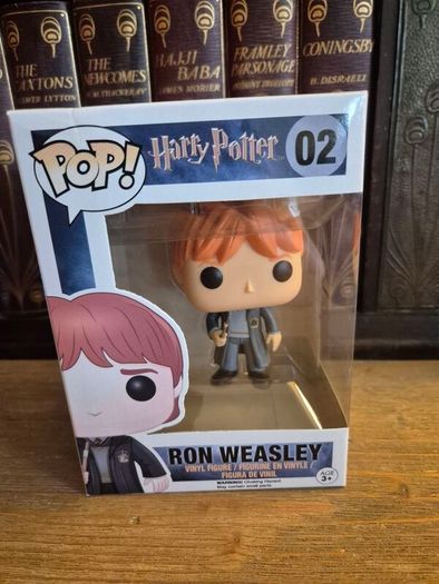 Funko Pop! Ron Weasley 02 , Classic Hogwarts Uniform (Mint, Never Opened)
