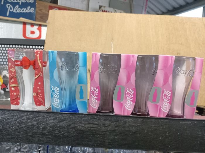 coke  glasses  collection