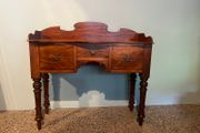 Antique William IV Mahogany Low Sideboard - Compact Size
