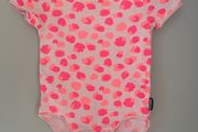 Bonds baby pink spotted all in one Size 0-3 mths EUC