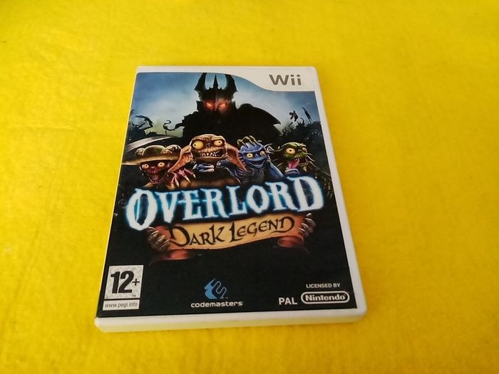 Overlord Over Loard Dark Legend Nintendo Wii Games Original