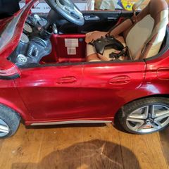 Mercedes-Benz CLA45 AMG Kids Ride-On Car (Tested & Working / Needs New 12V Battery)