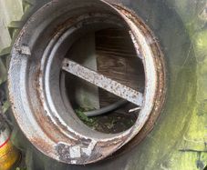 Pair of duel tractor tyres