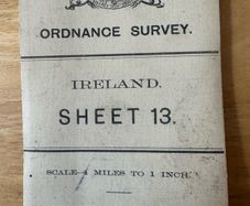 Antique 1903 Ordnance Survey Ireland Map