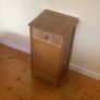 Compact Bedside Table, Storage Drawer & Cabinet | Clean & Sturdy Image 2