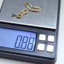 Vintage 9ct Gold Rope Drop Earrings Italy Dublin Import Hallmarked 0.88g Image 4