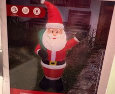 Blown up Santa