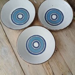 Midwinter Moon, vintage  Bowl, Midwinter Stonehenge