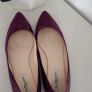 LK Bennett purple leather pointed flats Sz 41 ( Fit 7 - 7.5 UK) Rrp 229 (New) Image 6