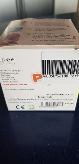 3 minute Travel Pacifier Sterilizer