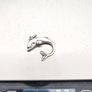 Vintage Silver Dolphin Charm Pendant Image 8