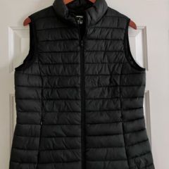 Ladies Black Gilet by Dunne's