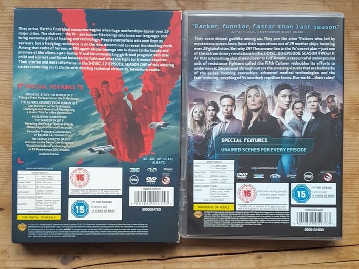 V - The Complete First and Second Seasons - DVD